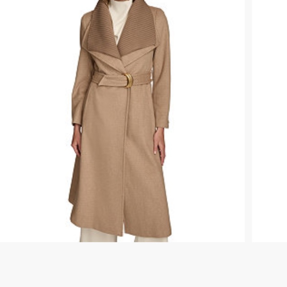 Donna Karan Belted Coat